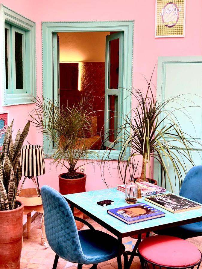 Riad Lauriers Blancs Marrakesh Buitenkant foto
