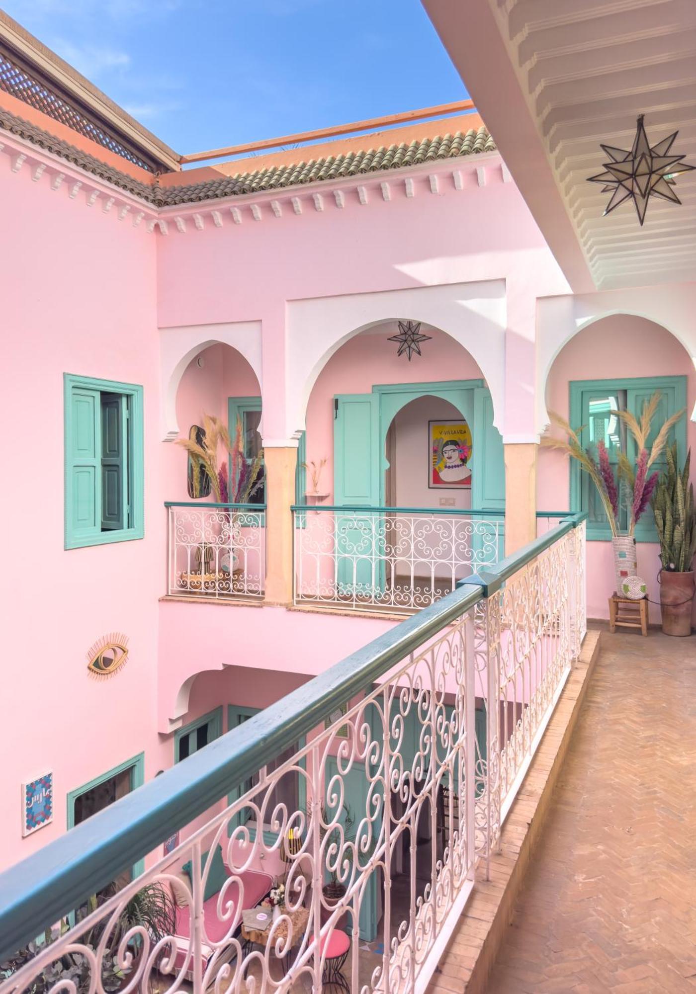 Riad Lauriers Blancs Marrakesh Buitenkant foto