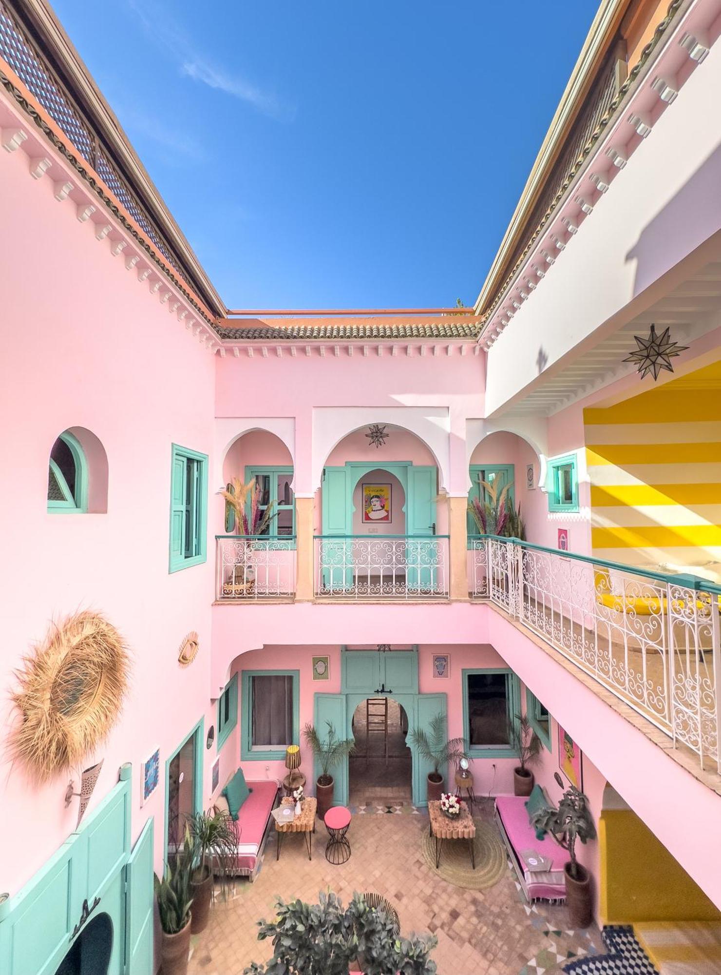 Riad Lauriers Blancs Marrakesh Buitenkant foto