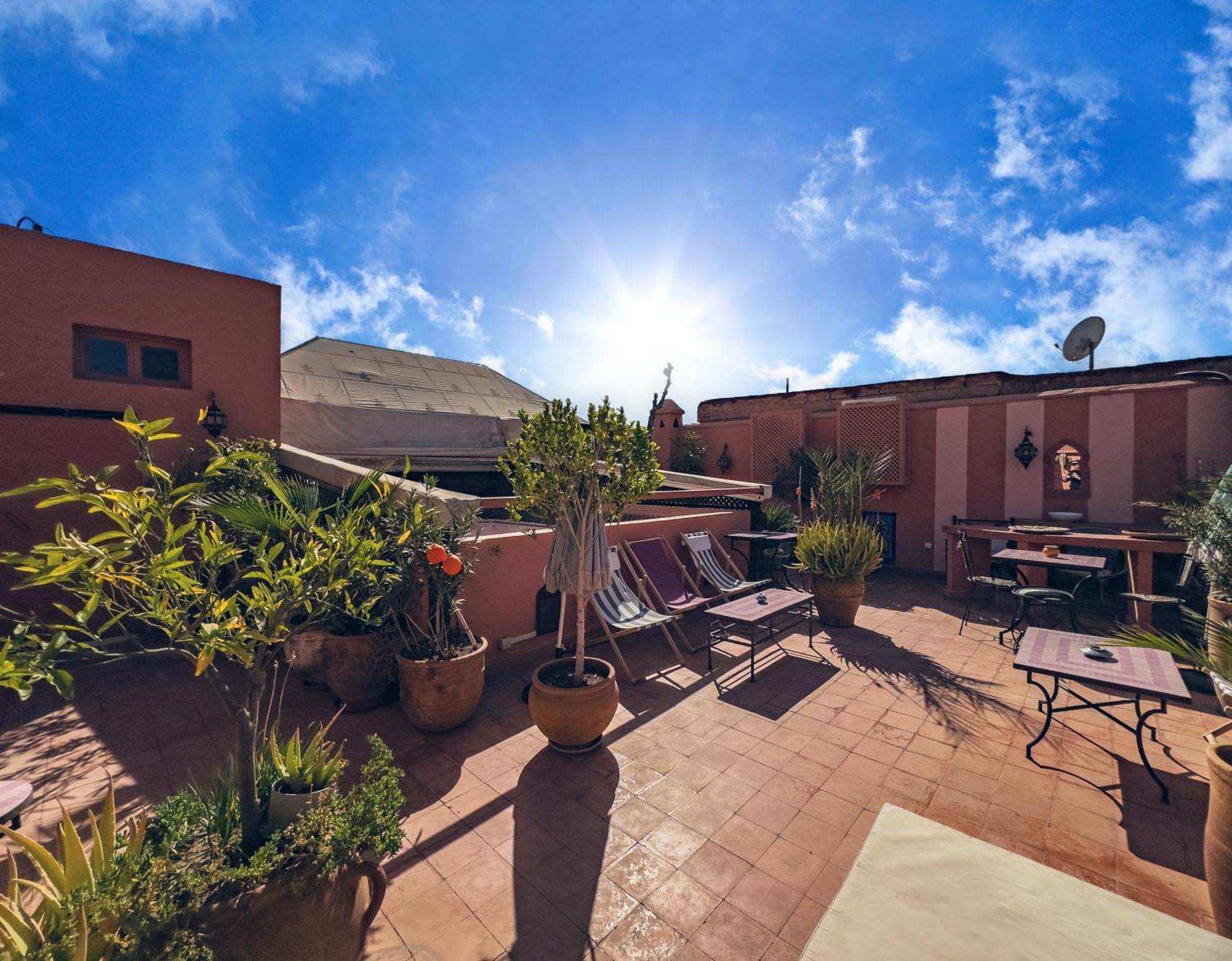 Riad Lauriers Blancs Marrakesh Buitenkant foto