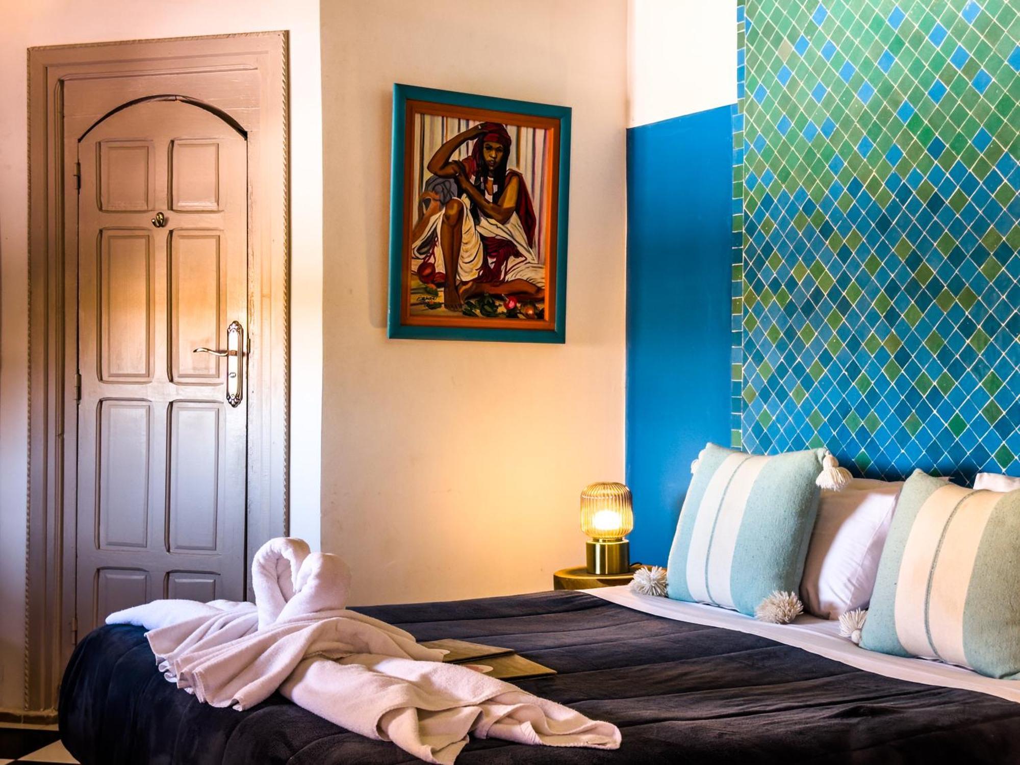 Riad Lauriers Blancs Marrakesh Buitenkant foto
