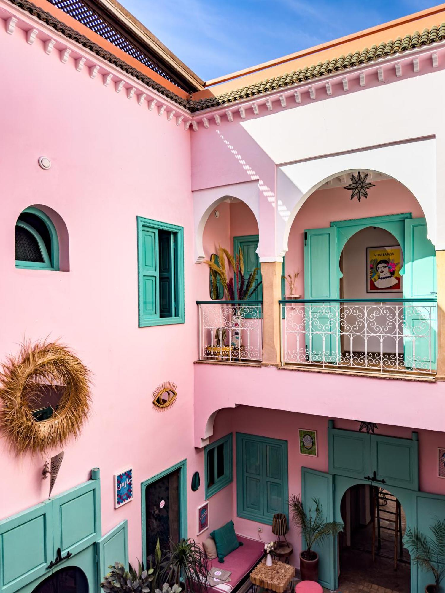 Riad Lauriers Blancs Marrakesh Buitenkant foto
