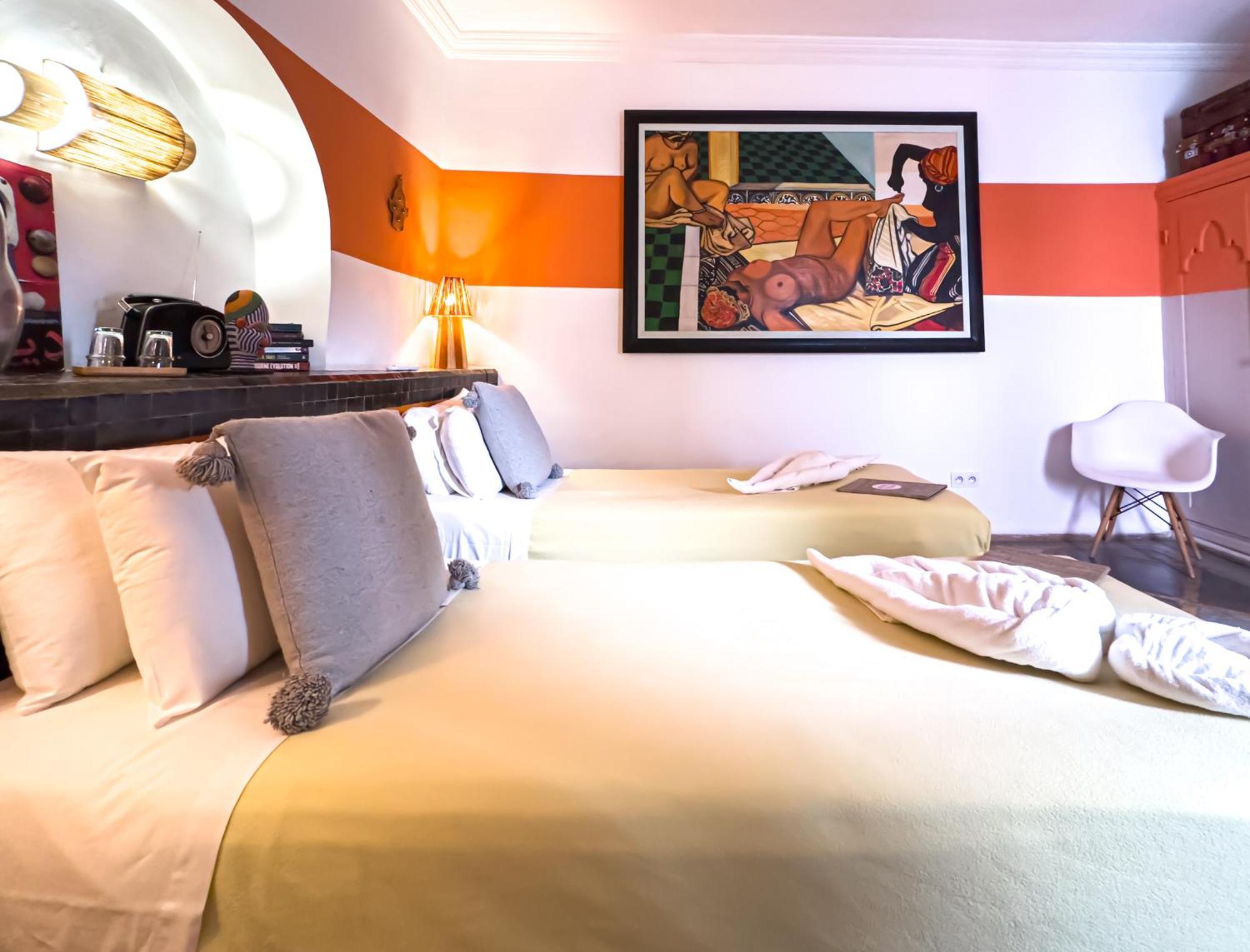 Riad Lauriers Blancs Marrakesh Buitenkant foto