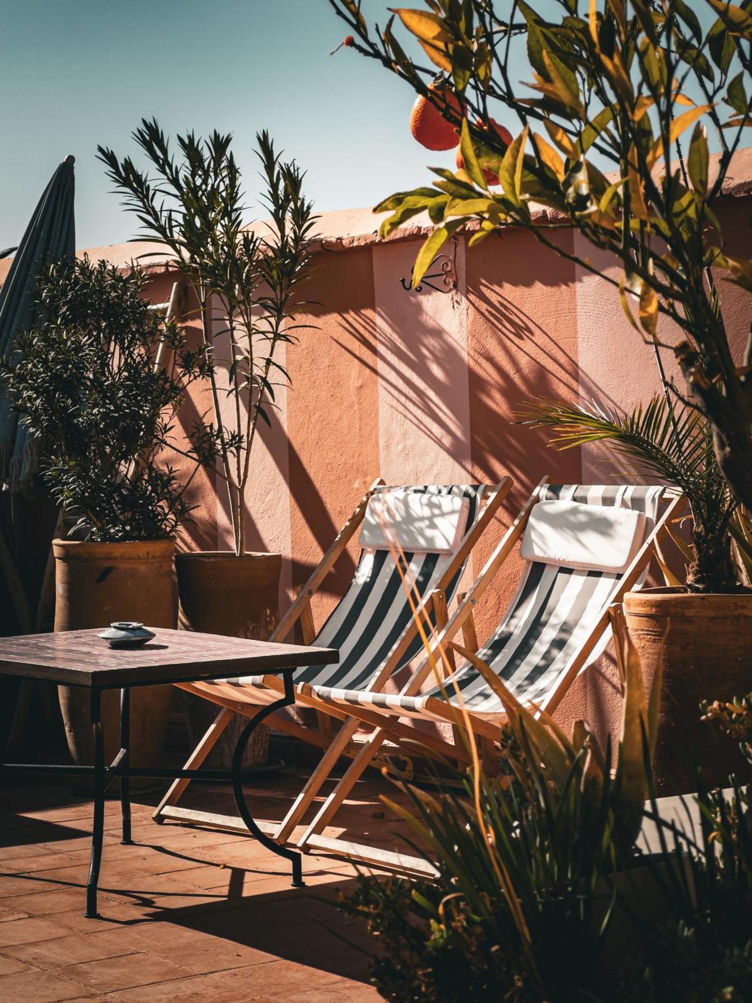 Riad Lauriers Blancs Marrakesh Buitenkant foto